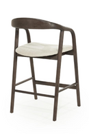 Lacquered Ash Wood Bar Chair | Eleonora Rayven
