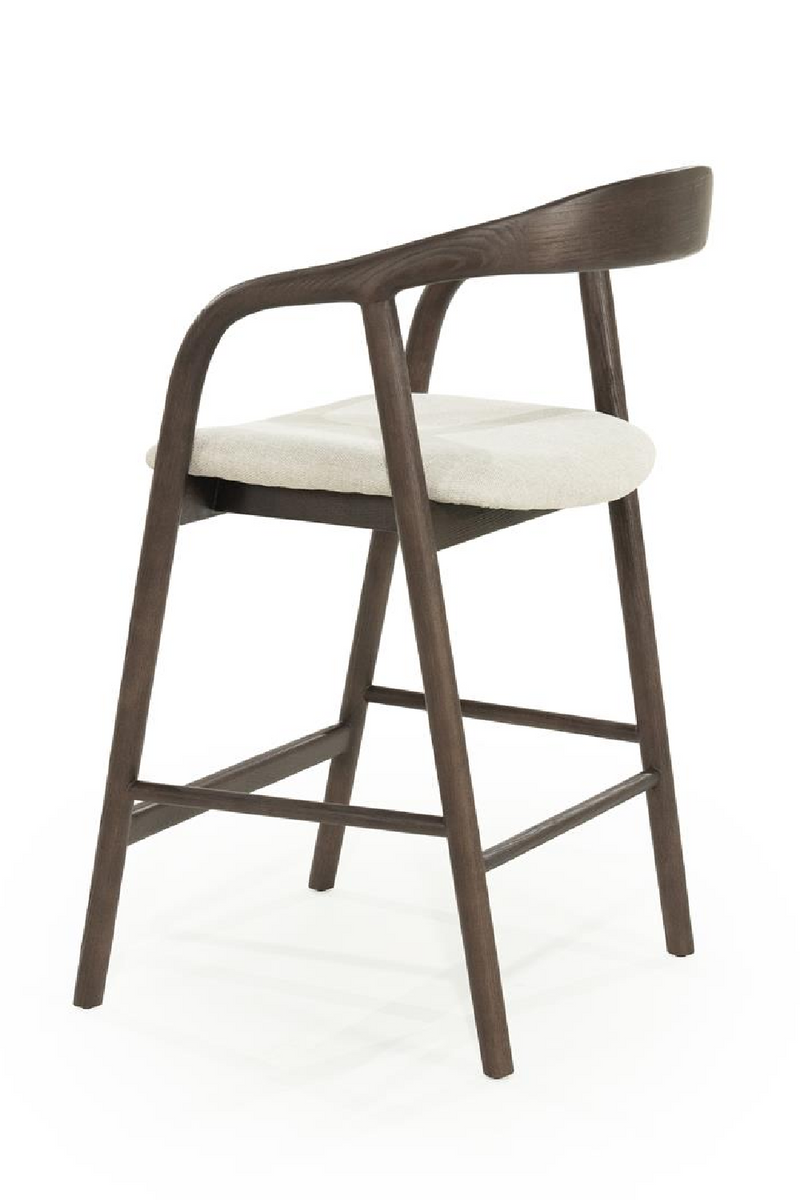 Lacquered Ash Wood Bar Chair | Eleonora Rayven