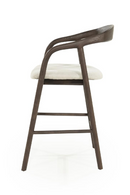 Lacquered Ash Wood Bar Chair | Eleonora Rayven