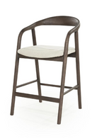 Lacquered Ash Wood Bar Chair | Eleonora Rayven