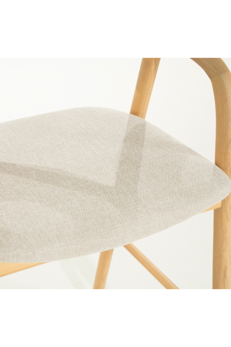 Lacquered Ash Wood Barstool | Eleonora Rayven | Oroatrade.com