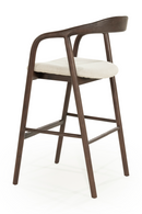 Lacquered Ash Wood Barstool | Eleonora Rayven | Oroatrade.com