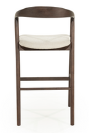 Lacquered Ash Wood Barstool | Eleonora Rayven | Oroatrade.com
