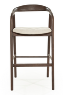 Lacquered Ash Wood Barstool | Eleonora Rayven | Oroatrade.com