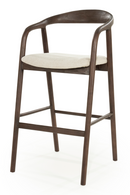 Lacquered Ash Wood Barstool | Eleonora Rayven | Oroatrade.com