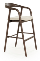 Lacquered Ash Wood Barstool | Eleonora Rayven | Oroatrade.com