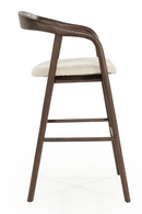 Lacquered Ash Wood Barstool | Eleonora Rayven | Oroatrade.com