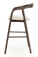 Lacquered Ash Wood Barstool | Eleonora Rayven | Oroatrade.com
