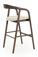 Lacquered Ash Wood Barstool | Eleonora Rayven | Oroatrade.com