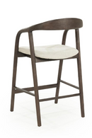 Lacquered Ash Wood Bar Chair | Eleonora Rayven