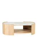 Oval White Marble Coffee Table | Eleonora Don | Oroatrade.com