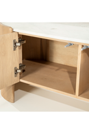 Marble Top Oak TV Cabinet | Eleonora Don