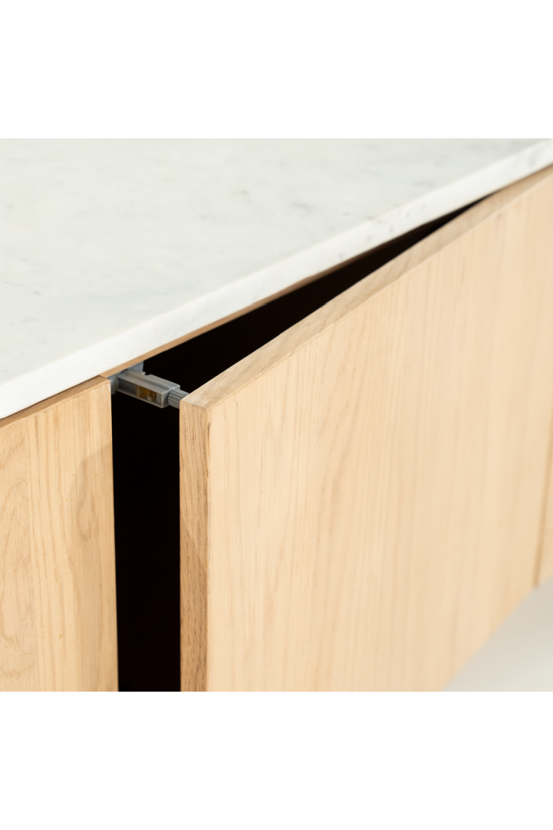 Marble Top Oak TV Cabinet | Eleonora Don