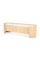 Marble Top Oak TV Cabinet | Eleonora Don