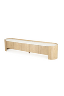 Marble Top Oak TV Cabinet | Eleonora Don