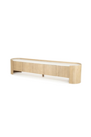 Marble Top Oak TV Cabinet | Eleonora Don