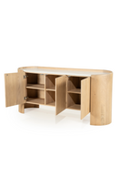 Oak Wood 3-Door Sideboard | Eleonora Don | Oroatrade.com