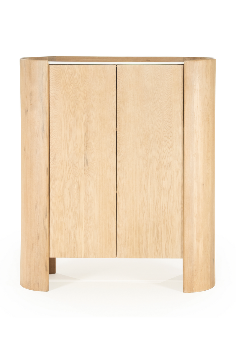 Oak Wood 2-Door Cabinet | Eleonora Don | Oroatrade.com