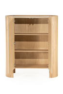 Oak Wood 2-Door Cabinet | Eleonora Don | Oroatrade.com