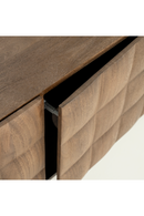 Carved Mango Wood TV Cabinet | Eleonora Felix | Oroatrade.com