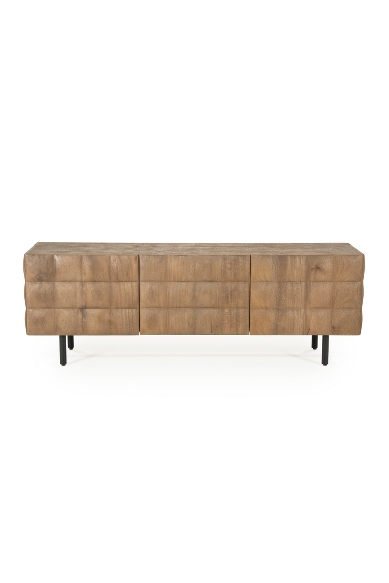 Carved Mango Wood TV Cabinet | Eleonora Felix | Oroatrade.com