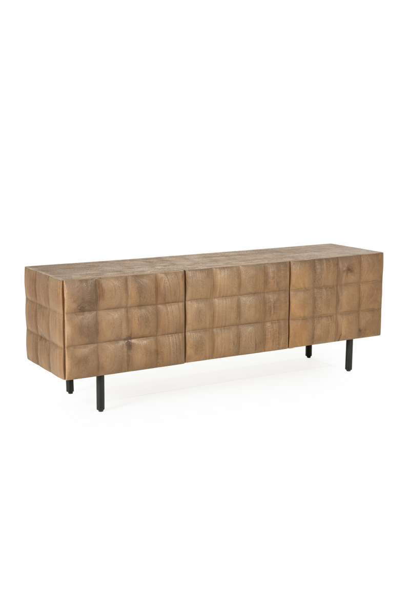 Carved Mango Wood TV Cabinet | Eleonora Felix | Oroatrade.com