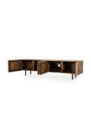 Carved Mango Wood TV Cabinet | Eleonora Felix | Oroatrade.com
