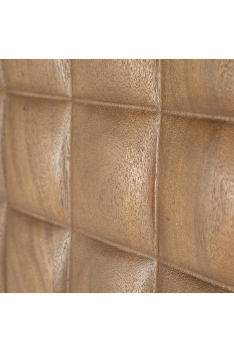Square Pattern Wooden Cabinet | Eleonora Felix