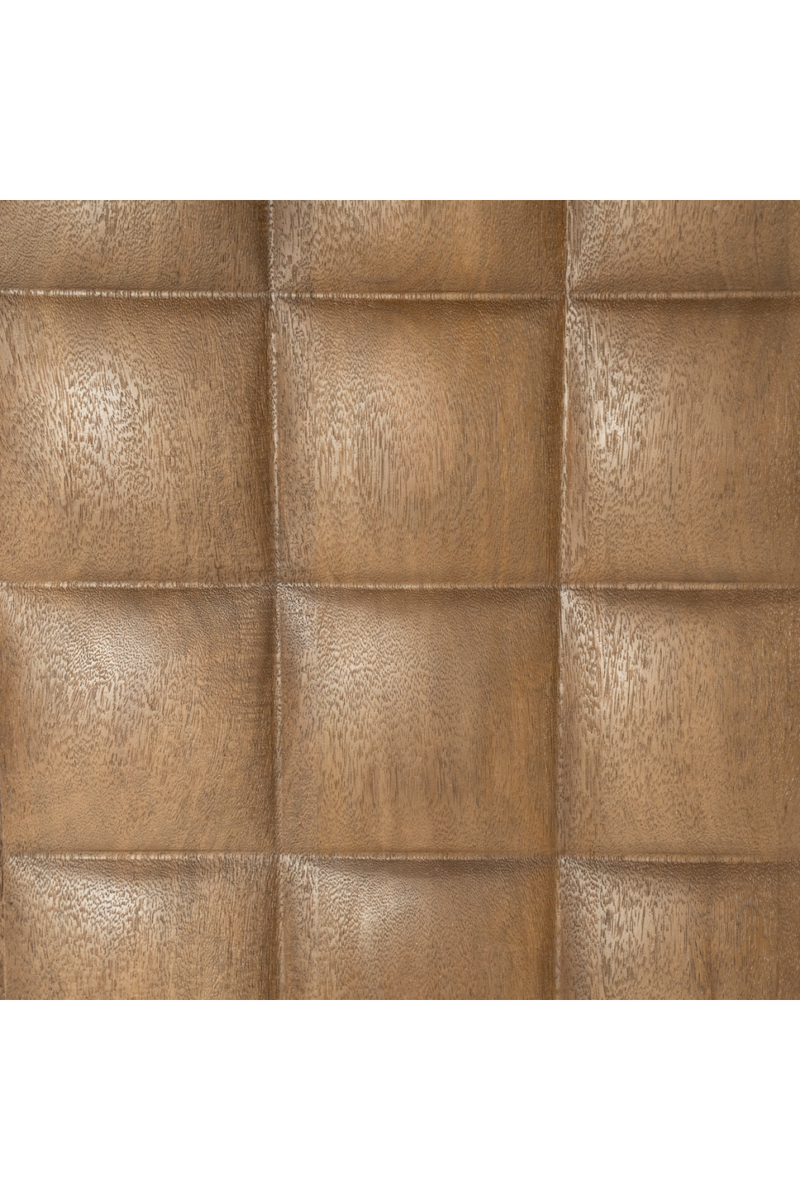 Square Pattern Wooden Cabinet | Eleonora Felix
