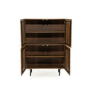 Square Pattern Wooden Cabinet | Eleonora Felix