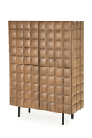 Square Pattern Wooden Cabinet | Eleonora Felix