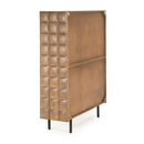 Square Pattern Wooden Cabinet | Eleonora Felix