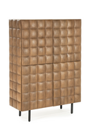 Square Pattern Wooden Cabinet | Eleonora Felix
