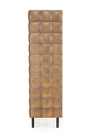 Square Pattern Wooden Cabinet | Eleonora Felix