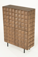 Square Pattern Wooden Cabinet | Eleonora Felix