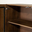 Square Pattern Wooden Cabinet | Eleonora Felix