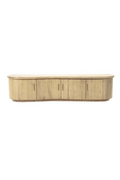 Lacquered Oak 4-Door TV Cabinet | Eleonora Josh