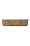 Lacquered Oak 4-Door TV Cabinet | Eleonora Josh