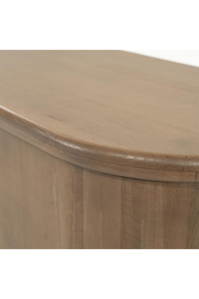 Lacquered Oak 4-Door TV Cabinet | Eleonora Josh