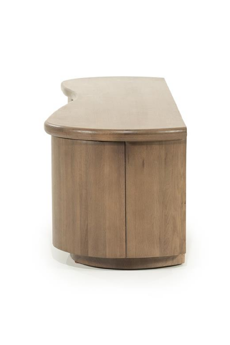 Lacquered Oak 4-Door TV Cabinet | Eleonora Josh