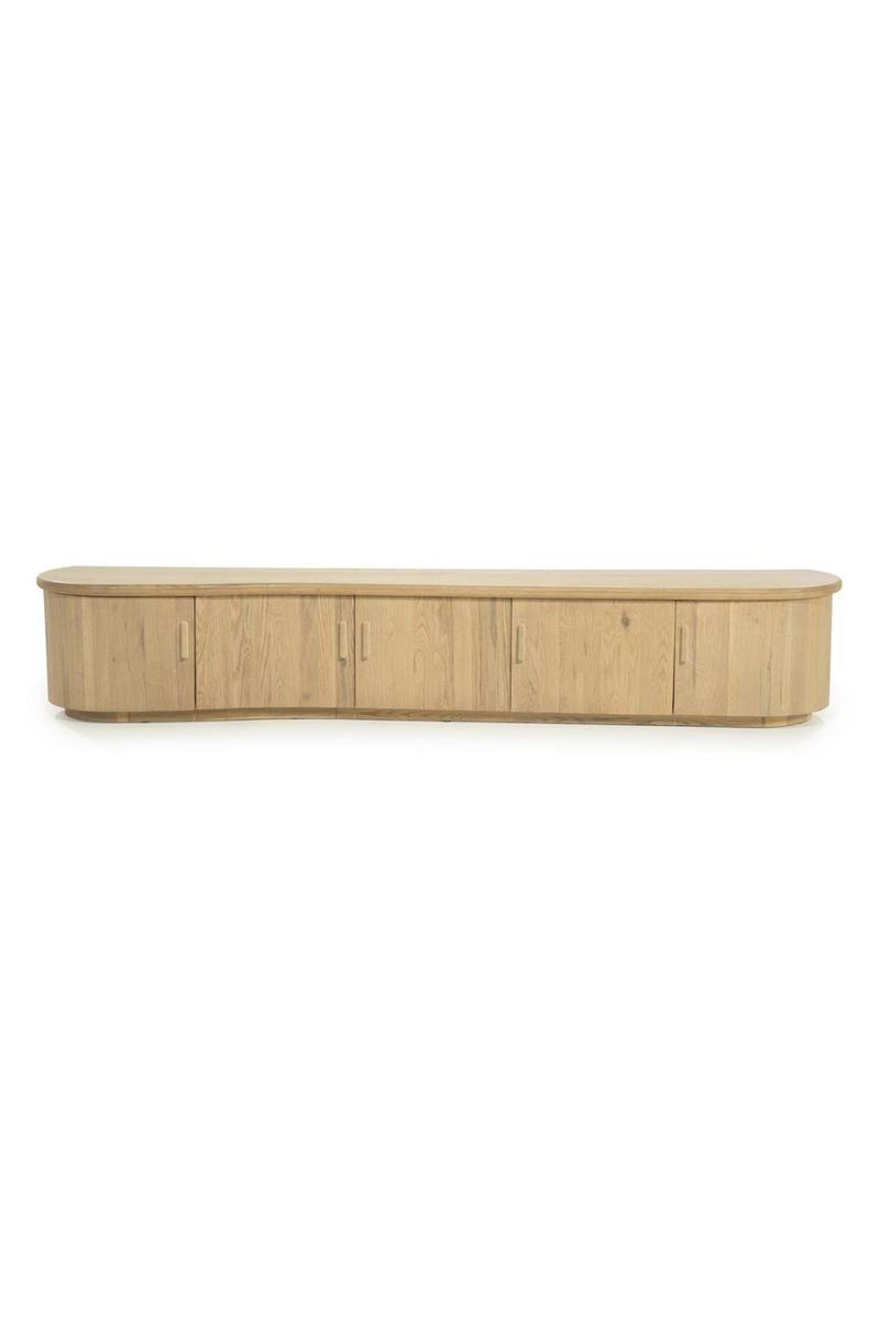 Lacquered Oak 5-Door TV Cabinet | Eleonora Josh