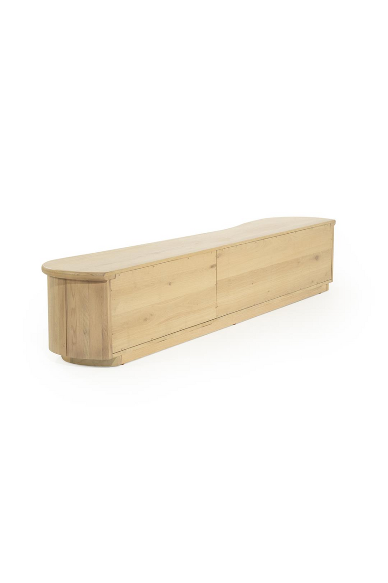 Lacquered Oak 5-Door TV Cabinet | Eleonora Josh