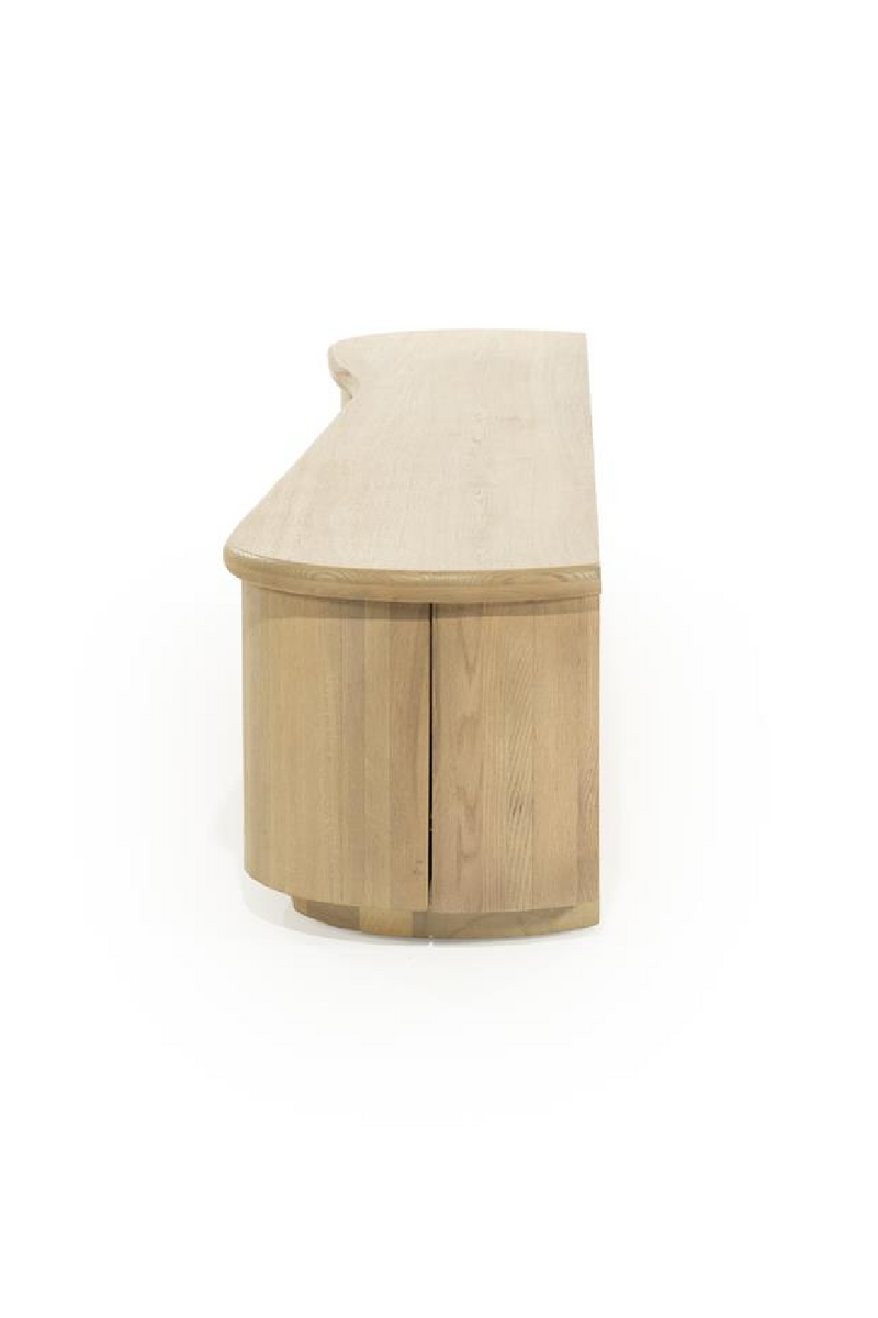Lacquered Oak 5-Door TV Cabinet | Eleonora Josh