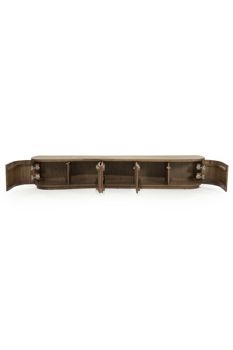 Lacquered Oak 5-Door TV Cabinet | Eleonora Josh