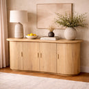 Lacquered Oak 4-Door Sideboard | Eleonora Josh