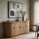 Lacquered Oak 4-Door Sideboard | Eleonora Josh