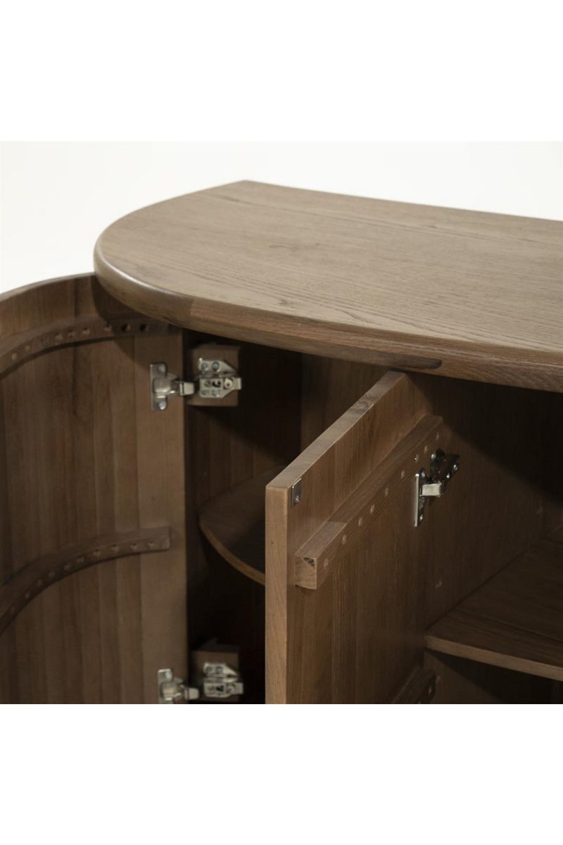 Lacquered Oak 4-Door Sideboard | Eleonora Josh