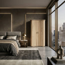 Lacquered Oak 2-Door Cabinet | Eleonora Josh