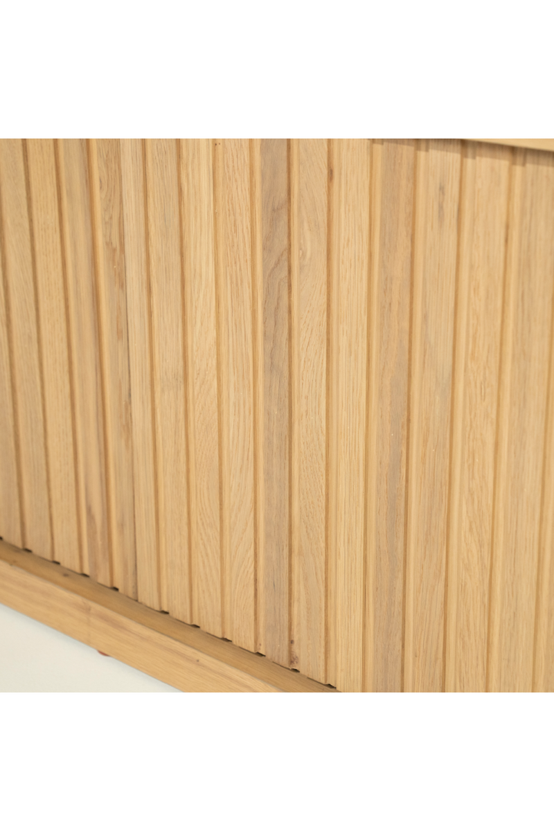 Fluted Oak TV Cabinet S | Eleonora Milo | Oroatrade.com