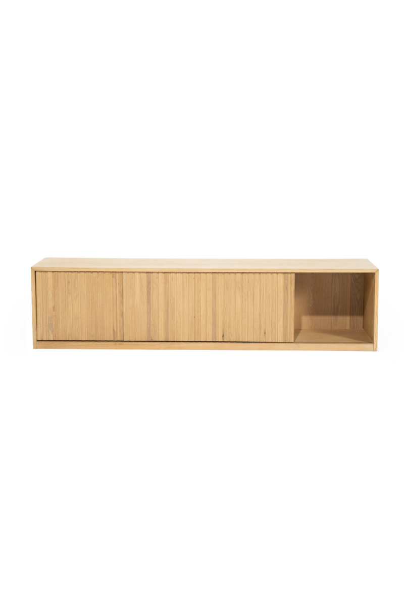 Fluted Oak TV Cabinet S | Eleonora Milo | Oroatrade.com